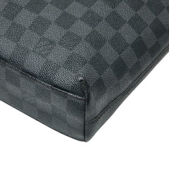 ルイ ヴィトン ダミエ グラフィット ミックPM ショルダーバッグ N41211 ブラック PVC レザー メンズ LOUIS VUITTON 【中古】