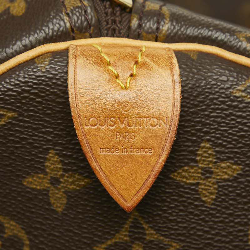 ルイ ヴィトン モノグラム キーポル55 ボストンバッグ トラベルバッグ M41424 ブラウン PVC レザー レディース LOUIS VUITTON 【中古】