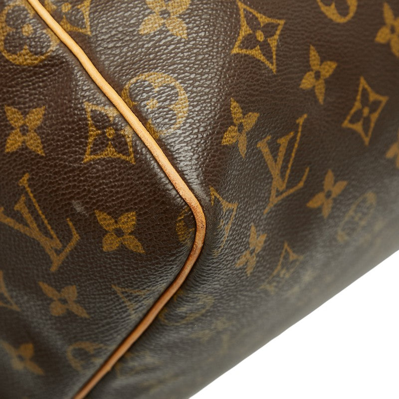 ルイ ヴィトン モノグラム キーポル55 ボストンバッグ トラベルバッグ M41424 ブラウン PVC レザー レディース LOUIS VUITTON 【中古】