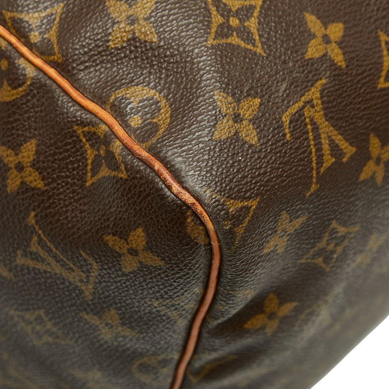 ルイ ヴィトン モノグラム キーポル55 ボストンバッグ トラベルバッグ M41424 ブラウン PVC レザー レディース LOUIS VUITTON 【中古】