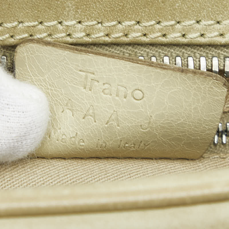バリー トレインスポッティング ショルダーバッグ カーキ レッド レザー メンズ BALLY 【中古】