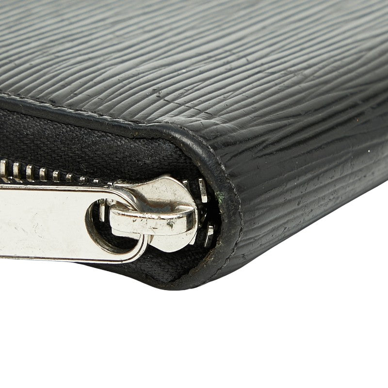 ルイ ヴィトン エピ ジッピーウォレット 長財布 ラウンドファスナー M60072 ノワール ブラック レザー メンズ LOUIS VUITTON 【中古】