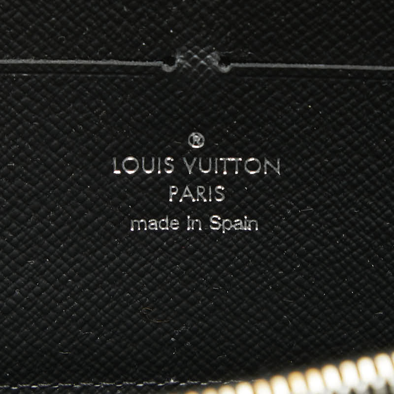 ルイ ヴィトン エピ ジッピーウォレット 長財布 ラウンドファスナー M60072 ノワール ブラック レザー メンズ LOUIS VUITTON 【中古】