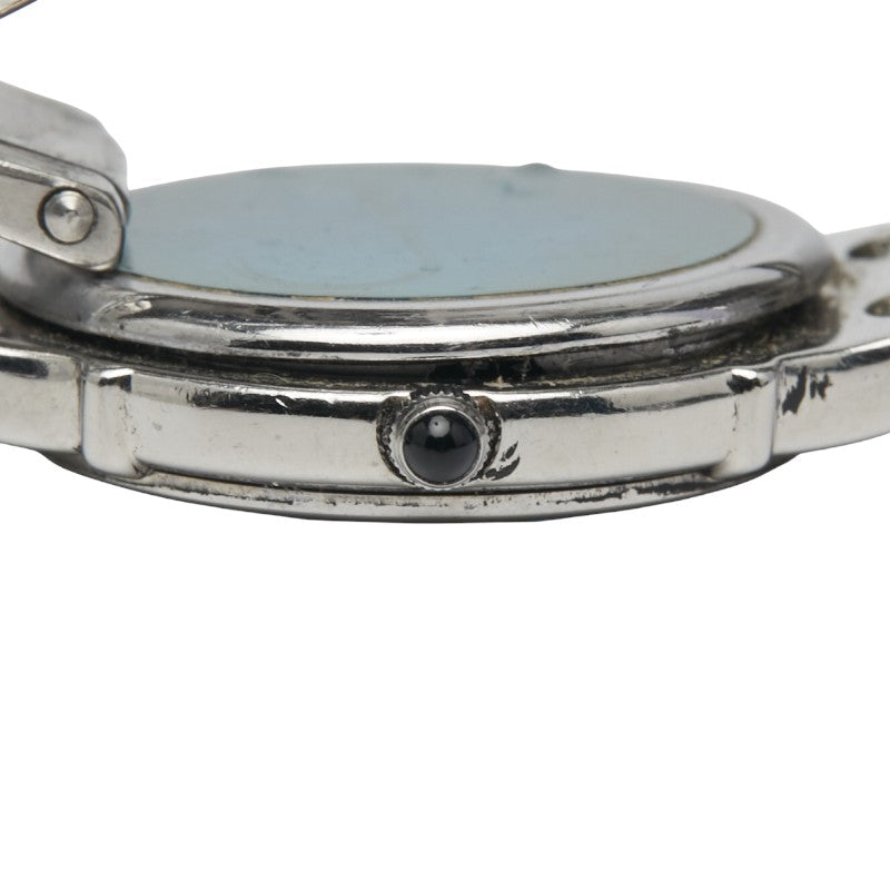 セイコー クレドール 腕時計 7371-5030 クオーツ ホワイト文字盤 ステンレススチール レディース SEIKO 【中古】