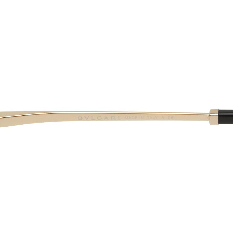 ブルガリ アイウェア グラデーション サングラス 6149-B 2014-7A ゴールド パープル ブラック プラスチック レディース BVLGARI 【中古】