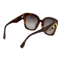 フェンディ ファースト ハバナアセテート サングラス FE40098F ブラウン プラスチック レディース FENDI 【中古】
