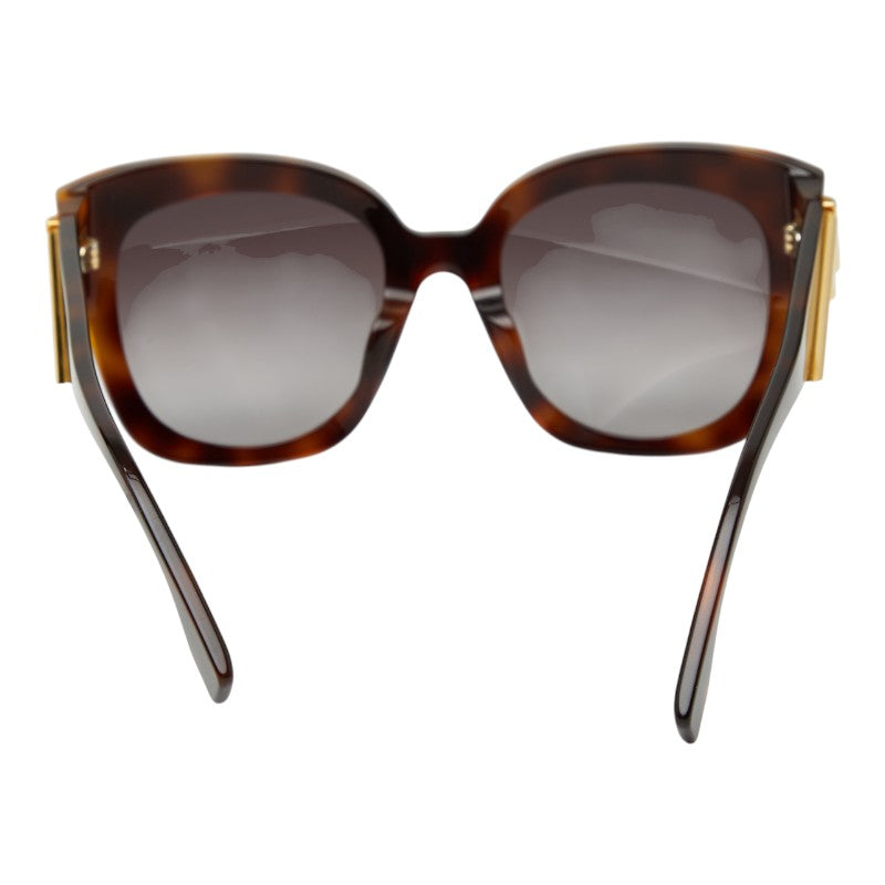 フェンディ ファースト ハバナアセテート サングラス FE40098F ブラウン プラスチック レディース FENDI 【中古】