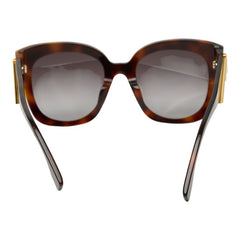 フェンディ ファースト ハバナアセテート サングラス FE40098F ブラウン プラスチック レディース FENDI 【中古】