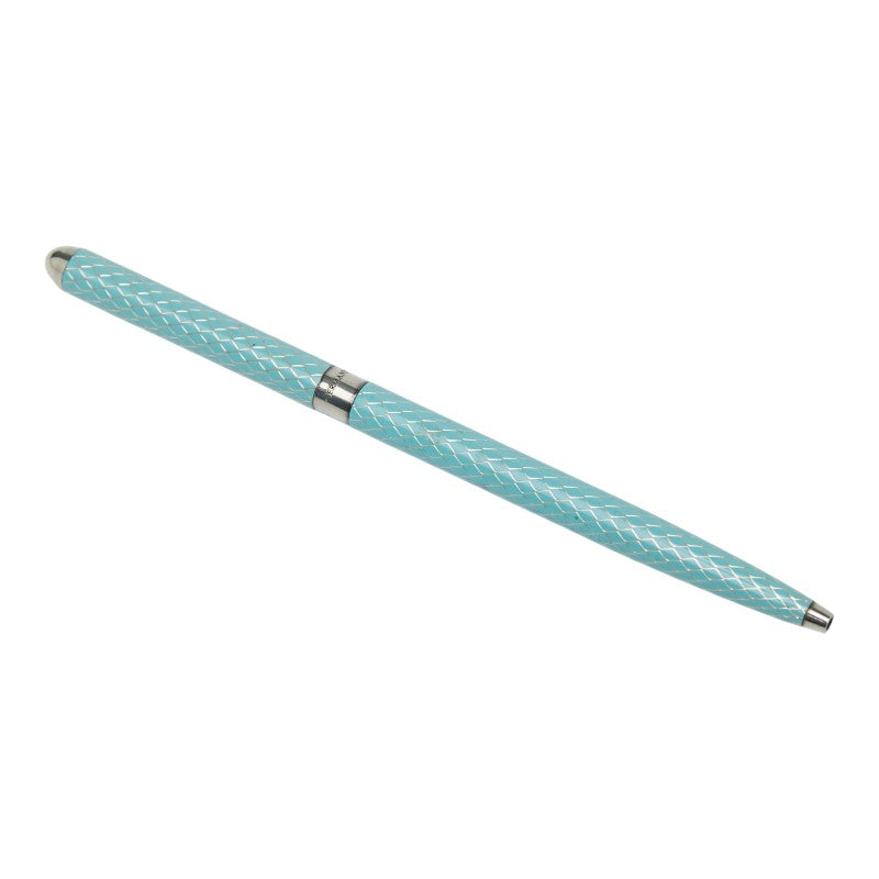 ティファニー パースペン ボールペン ライトブルー シルバー SV925 シルバー レディース TIFFANY&Co. 【中古】