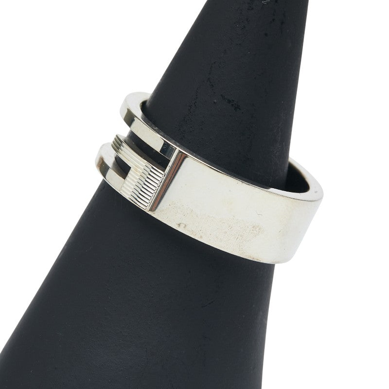 グッチ ブランデットG リング 指輪 #25 032661 SV925 シルバー レディース GUCCI 【中古】