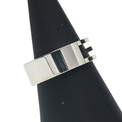 グッチ ブランデットG リング 指輪 #25 032661 SV925 シルバー レディース GUCCI 【中古】