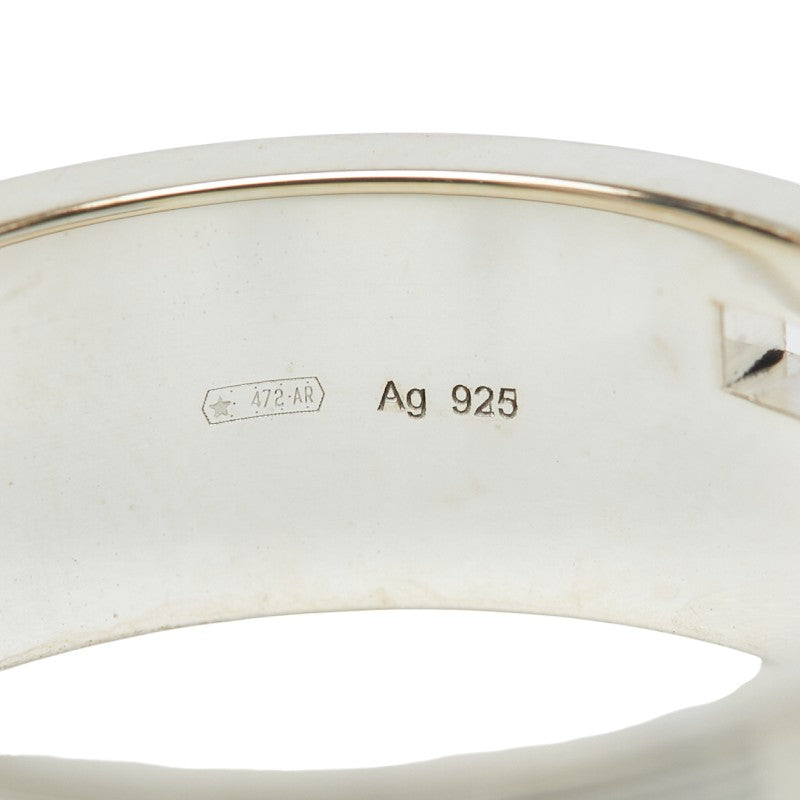 グッチ ブランデットG リング 指輪 #25 032661 SV925 シルバー レディース GUCCI 【中古】