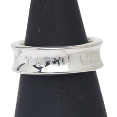 ティファニー 1837 ナロー リング 指輪 SV925 シルバー レディース TIFFANY&Co. 【中古】