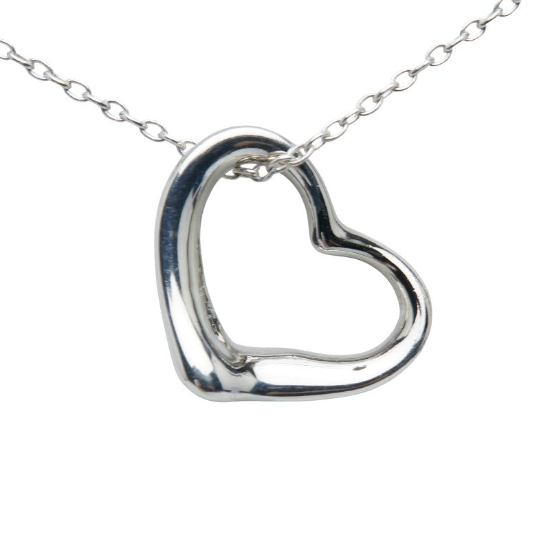ティファニー オープンハート ペンダントネックレス スターリングシルバー レディース TIFFANY&Co. 【中古】