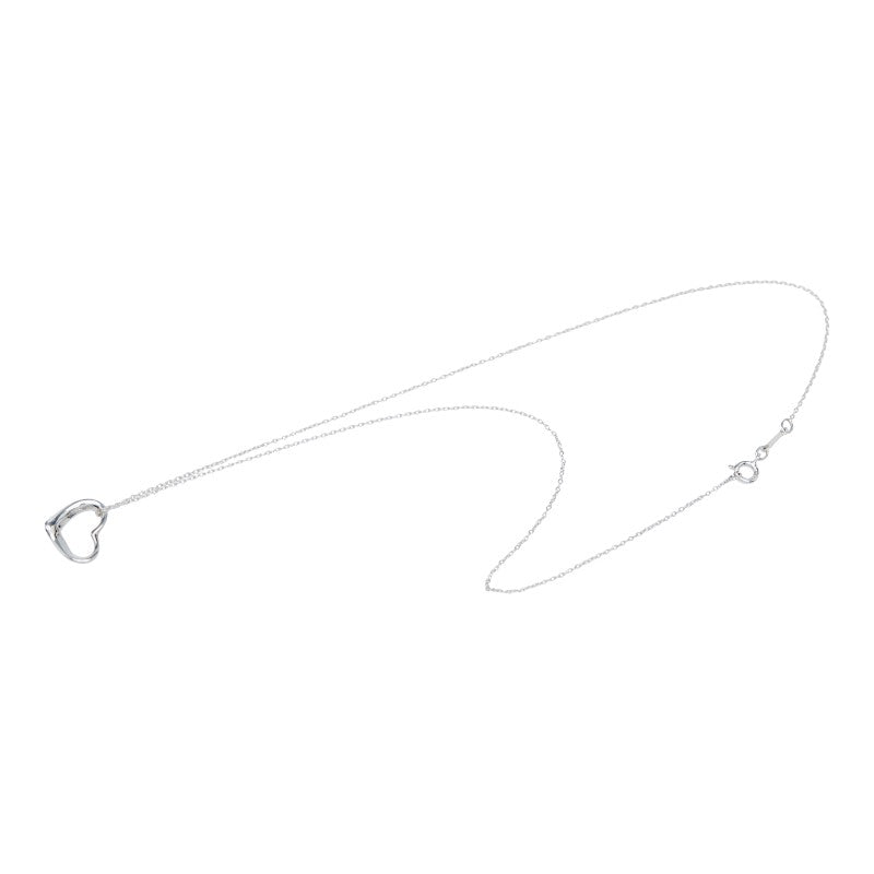 ティファニー オープンハート ペンダントネックレス スターリングシルバー レディース TIFFANY&Co. 【中古】