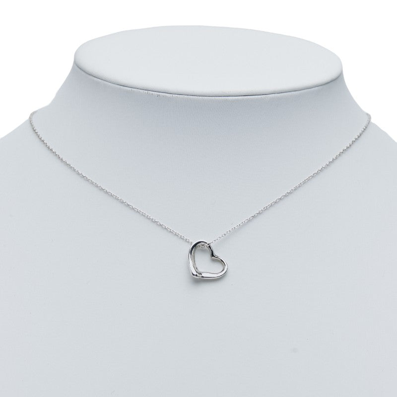 ティファニー オープンハート ペンダントネックレス スターリングシルバー レディース TIFFANY&Co. 【中古】