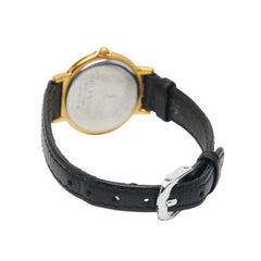 イヴ サンローラン ベルト（社外品） 腕時計 2200-228481 クオーツ ゴールド文字盤 ステンレススチール メッキ レディース YVES SAINT LAURENT 【中古】