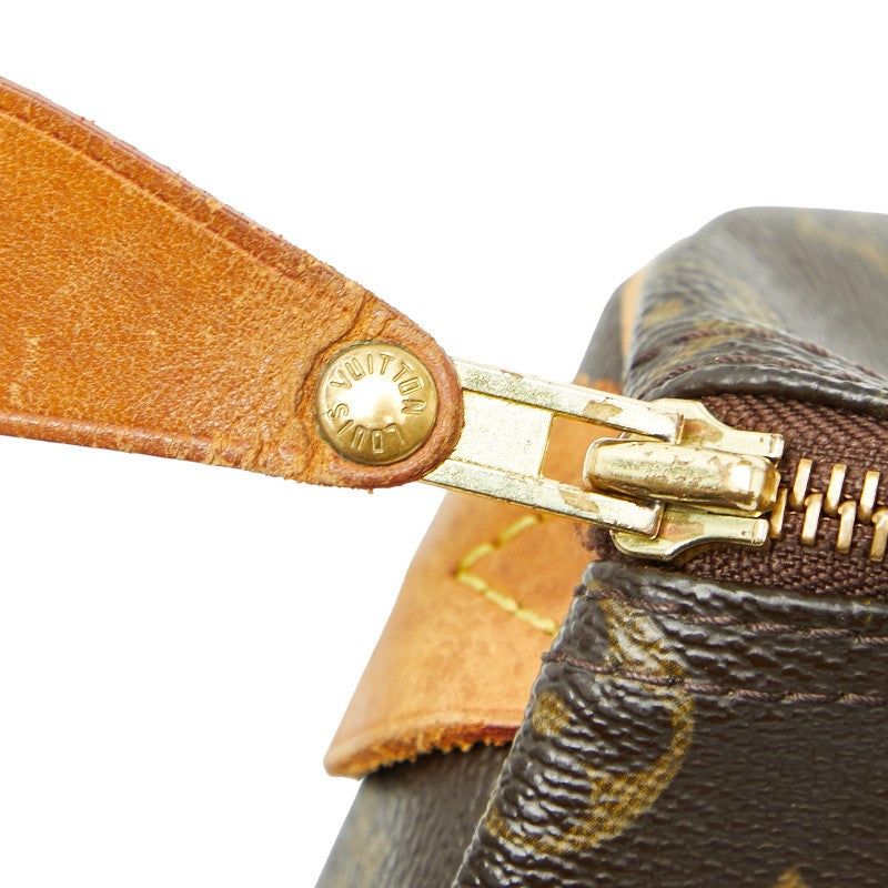 ルイ ヴィトン モノグラム スピーディ25 ミニボストンバッグ ハンドバッグ M41528 ブラウン PVC レザー レディース LOUIS VUITTON 【中古】