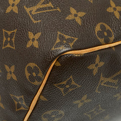 ルイ ヴィトン モノグラム スピーディ25 ミニボストンバッグ ハンドバッグ M41528 ブラウン PVC レザー レディース LOUIS VUITTON 【中古】