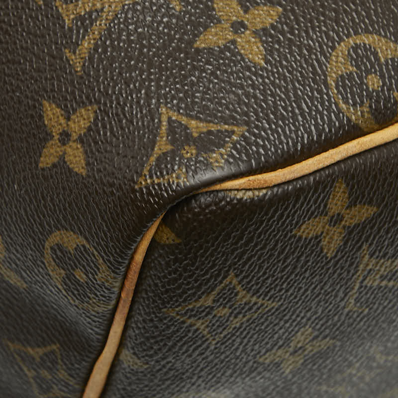 ルイ ヴィトン モノグラム スピーディ25 ミニボストンバッグ ハンドバッグ M41528 ブラウン PVC レザー レディース LOUIS VUITTON 【中古】