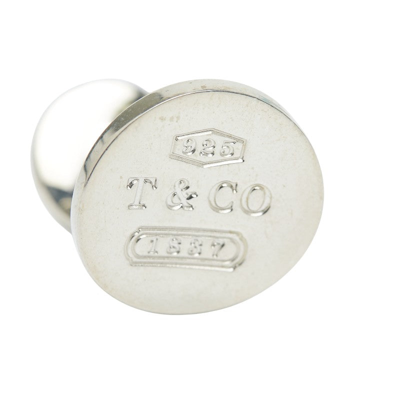 ティファニー T&CO 1837 オーバル カフス SV925 シルバー レディース TIFFANY&Co. 【中古】