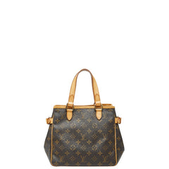 ルイ ヴィトン モノグラム バティニョール ハンドバッグ トートバッグ M51156 ブラウン PVC レザー レディース LOUIS VUITTON 【中古】