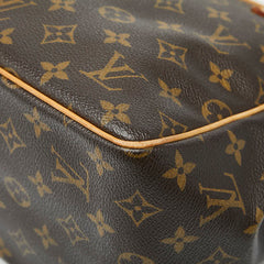 ルイ ヴィトン モノグラム バティニョール ハンドバッグ トートバッグ M51156 ブラウン PVC レザー レディース LOUIS VUITTON 【中古】