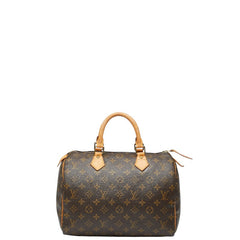 ルイ ヴィトン モノグラム スピーディ30 ハンドバッグ ミニボストンバッグ M41108 ブラウン PVC レザー レディース LOUIS VUITTON 【中古】