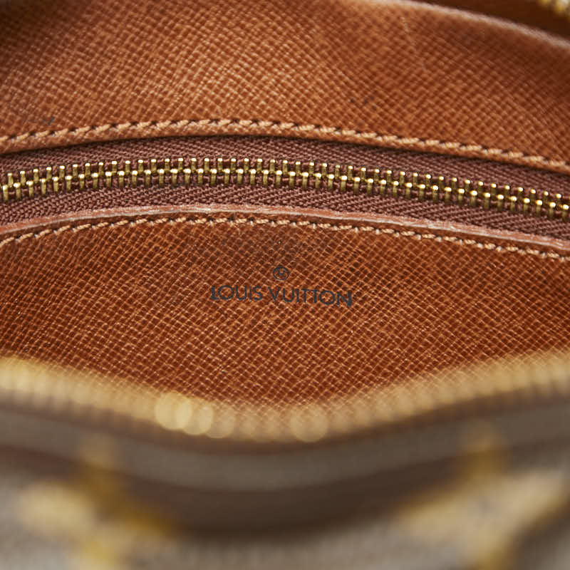 ルイ ヴィトン モノグラム ジュヌフィーユMM 斜め掛け ショルダーバッグ M51226 ブラウン PVC レザー レディース LOUIS VUITTON 【中古】