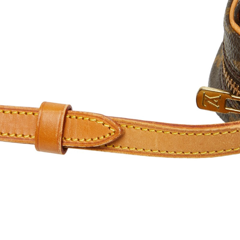 ルイ ヴィトン モノグラム ジュヌフィーユMM 斜め掛け ショルダーバッグ M51226 ブラウン PVC レザー レディース LOUIS VUITTON 【中古】