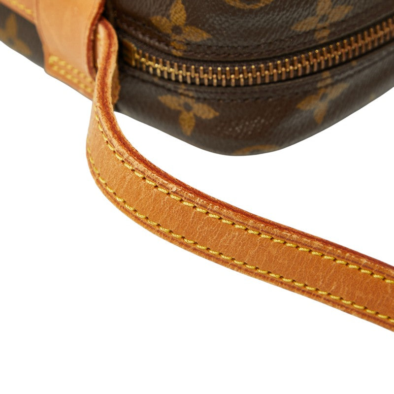 ルイ ヴィトン モノグラム ジュヌフィーユMM 斜め掛け ショルダーバッグ M51226 ブラウン PVC レザー レディース LOUIS VUITTON 【中古】