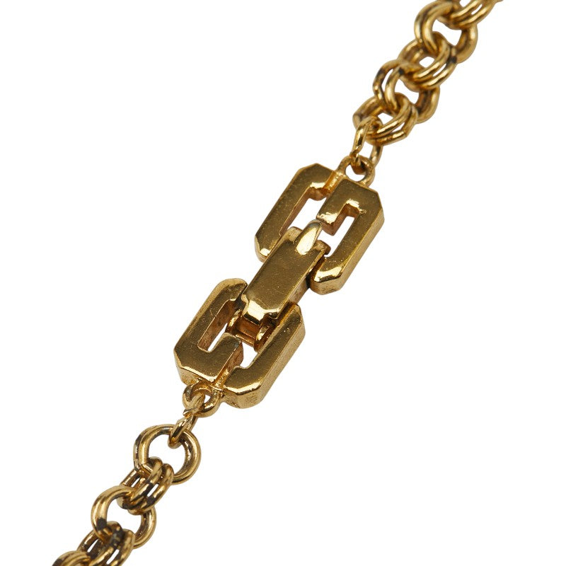 ジバンシー Gロゴ ネックレス ゴールド メッキ レディース Givenchy 【中古】