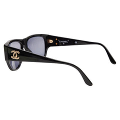 シャネル ココマーク サングラス 04153 94305 ブラック プラスチック レディース CHANEL 【中古】