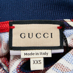 グッチ ドッグウェア ペット服 サイズ：XXS 695744 レッド マルチカラー コットン レディース GUCCI 【中古】