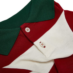 グッチ ボーダー ストロベリー ドッグウェア ペット服 サイズ：M 695744 ホワイト マルチカラー コットン レディース GUCCI 【中古】