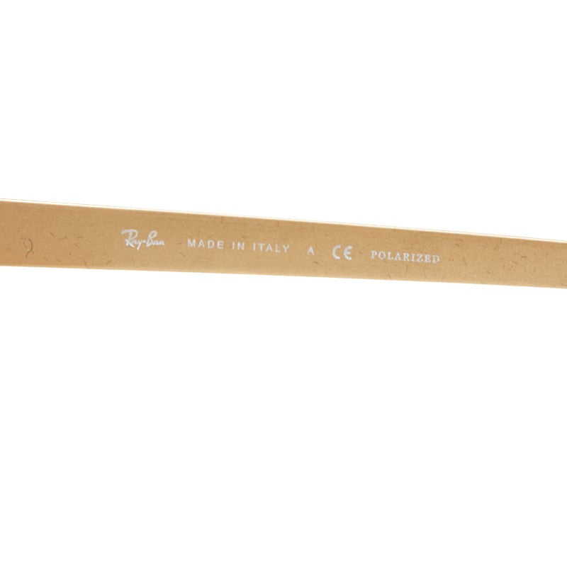 レイバン クラブマスター サングラス RB3716 ブラック ゴールド プラスチック メンズ Ray-Ban 【中古】