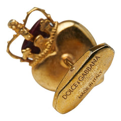 ドルチェアンドガッバーナ ハート カフス ゴールド メッキ レディース DOLCE&GABBANA 【中古】