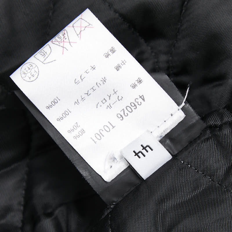 バレンシアガ ダッフルコート サイズ：44 ブラック ウール ナイロン メンズ BALENCIAGA 【中古】