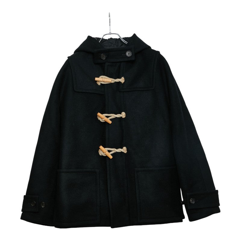 バレンシアガ ダッフルコート サイズ：44 ブラック ウール ナイロン メンズ BALENCIAGA 【中古】