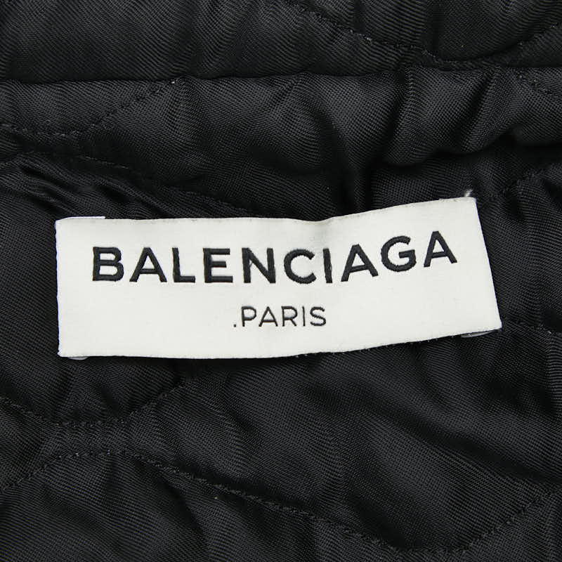 バレンシアガ ダッフルコート サイズ：44 ブラック ウール ナイロン メンズ BALENCIAGA 【中古】