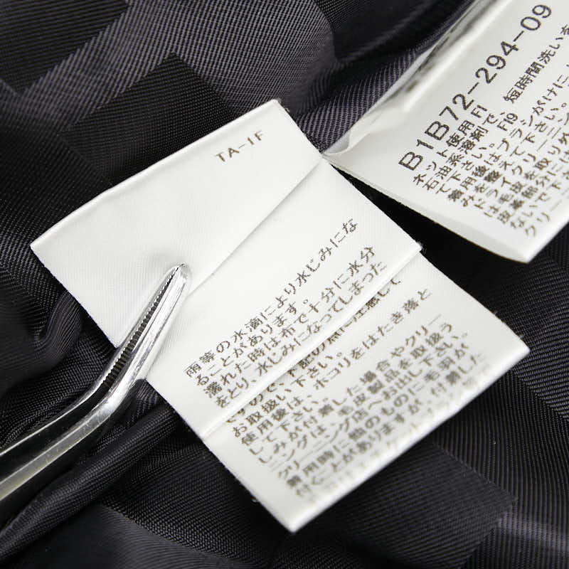 バーバリー ロンドン コート サイズ：34 ブラック ウール カシミヤ フォックスファー レディース BURBERRY 【中古】