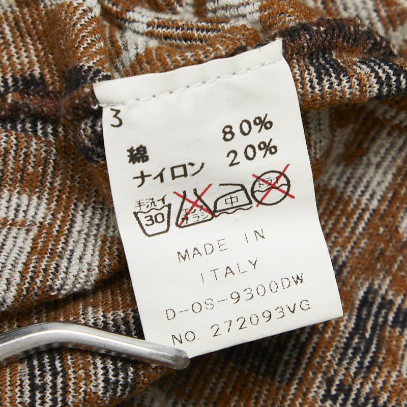 フェンディ FF柄 ノースリーブワンピース パイル地 サイズ：44 ブラウン マルチカラー コットン ナイロン レディース FENDI 【中古】