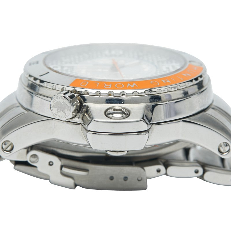 ハンティングワールド コンパスウォッチ 腕時計 HW-901 クオーツ シルバー文字盤 ステンレススチール メンズ HUNTING WORLD 【中古】