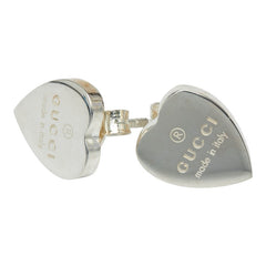 グッチ ハート スタッドピアス SV925 シルバー レディース GUCCI 【中古】