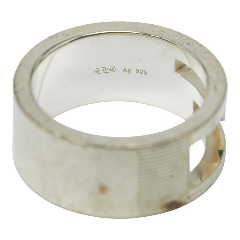 グッチ ブランデッドG リング 指輪 #9 SV925 シルバー レディース GUCCI 【中古】