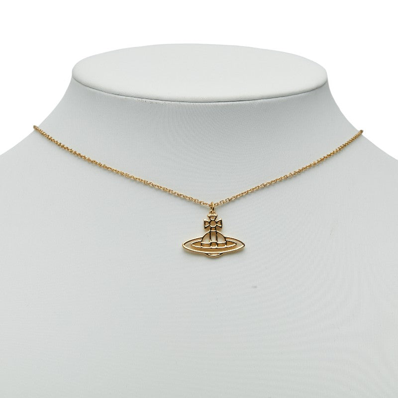 ヴィヴィアンウエストウッド オーブ ネックレス ゴールド メッキ レディース Vivienne Westwood 【中古】