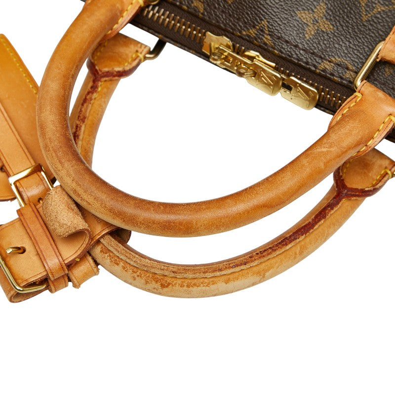 ルイ ヴィトン モノグラム キーポル55 ボストンバッグ トラベルバッグ M41424 ブラウン PVC レザー レディース LOUIS VUITTON 【中古】