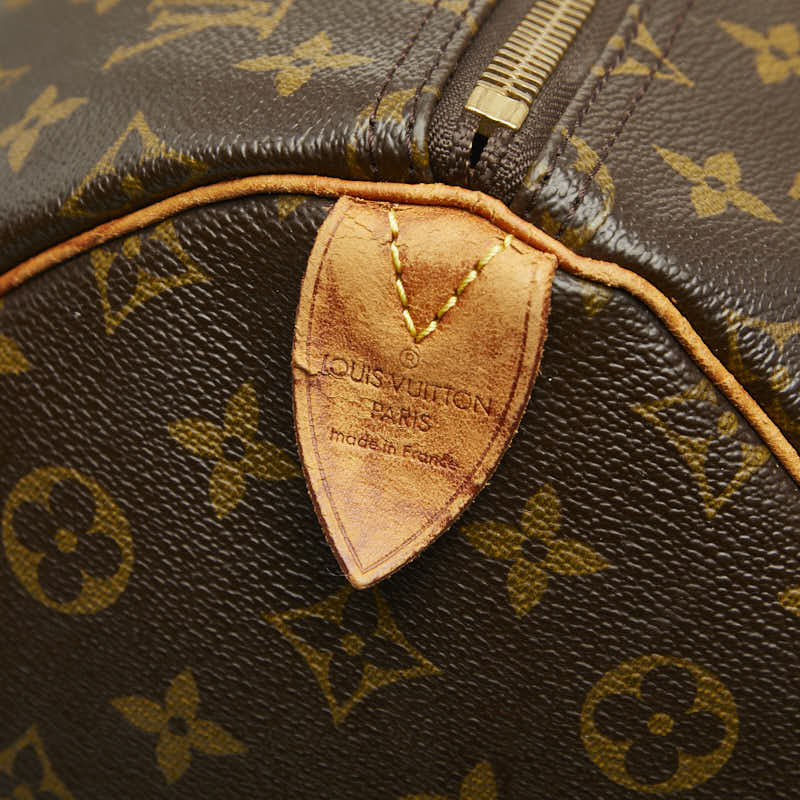 ルイ ヴィトン モノグラム キーポル55 ボストンバッグ トラベルバッグ M41424 ブラウン PVC レザー レディース LOUIS VUITTON 【中古】