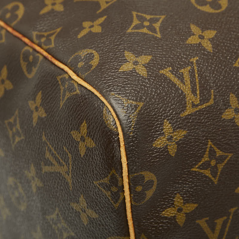 ルイ ヴィトン モノグラム キーポル55 ボストンバッグ トラベルバッグ M41424 ブラウン PVC レザー レディース LOUIS VUITTON 【中古】