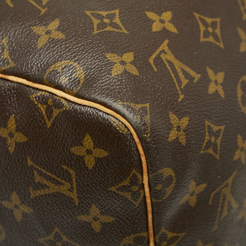 ルイ ヴィトン モノグラム キーポル55 ボストンバッグ トラベルバッグ M41424 ブラウン PVC レザー レディース LOUIS VUITTON 【中古】
